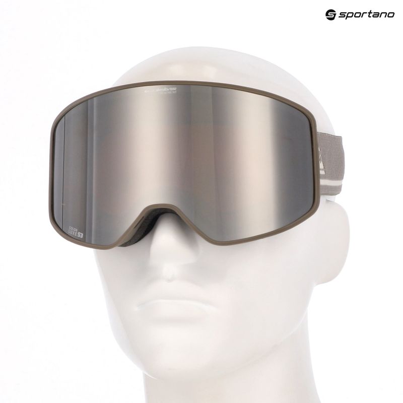 Gogle snowboardowe Quiksilver Storm fallen rock/clux ml silver 9