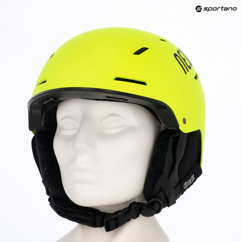 Kask narciarski Neon Alpha yellow/black 11