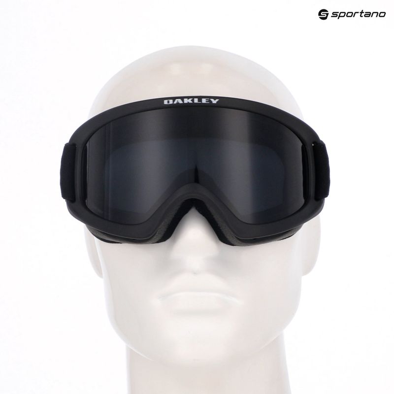 Gogle narciarskie Oakley O-Frame 2.0 Pro S matte black/dark grey 10
