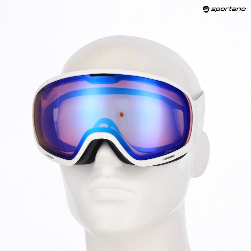 Gogle narciarskie SCOTT Unlimited II OTG mineral white/amp iluminator blue chrome 6