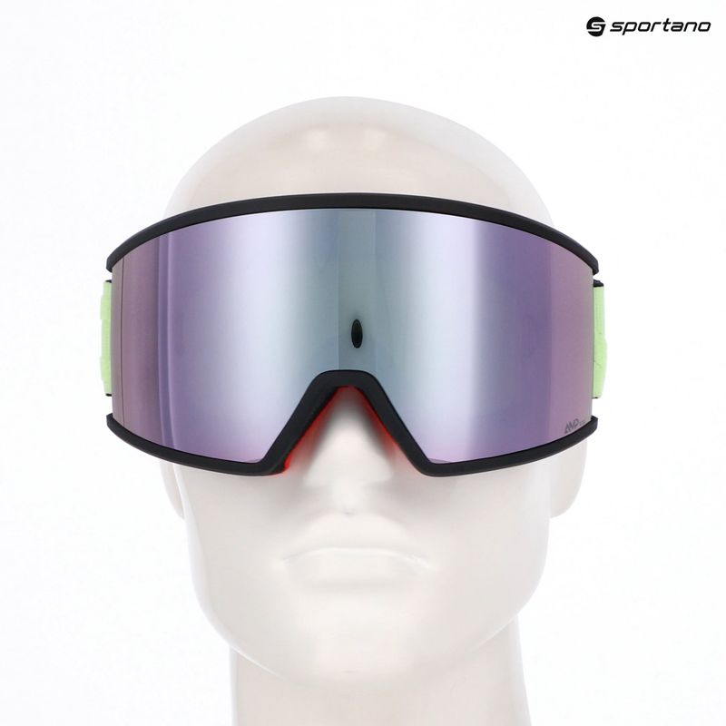 Gogle narciarskie SCOTT Ambit Compact glow green/amp lavender chrome 9