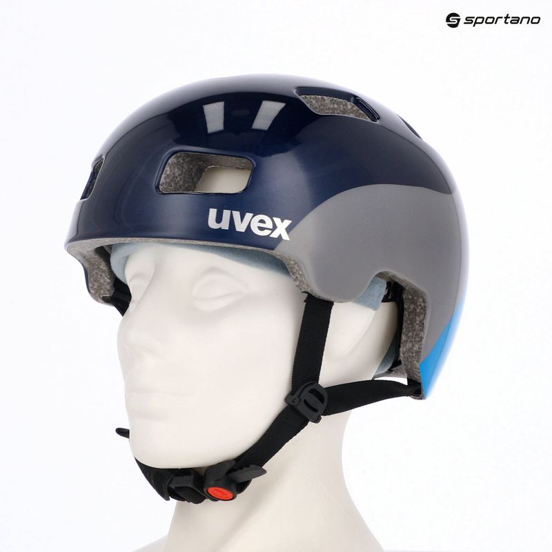 Kask rowerowy dziecięcy UVEX HLMT 4 deep space/blue 7