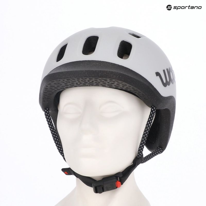 Kask rowerowy dziecięcy woom Ready light grey 10