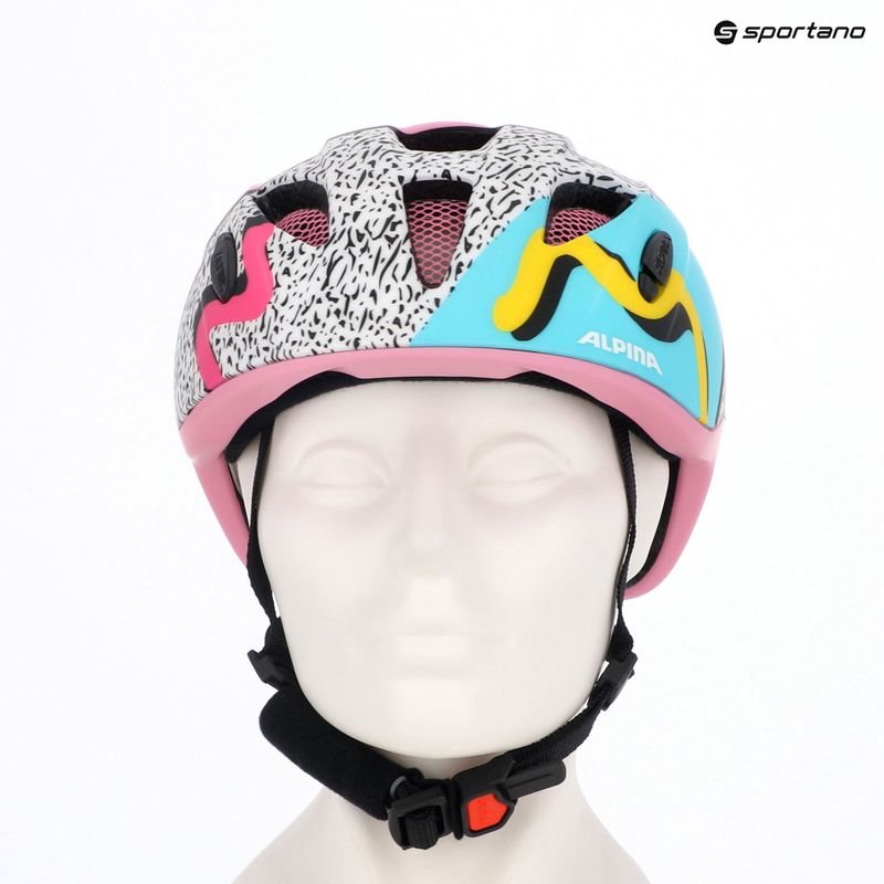 Kask rowerowy dziecięcy Alpina Ximo Flash retro matt 6