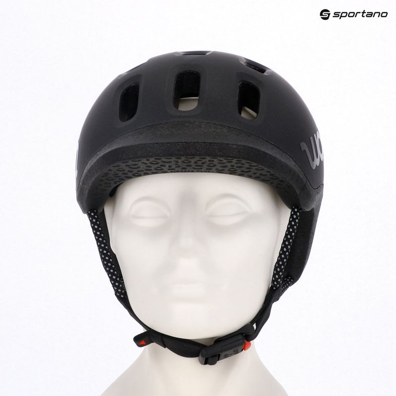 Kask rowerowy dziecięcy woom Ready charcoal metallic 10