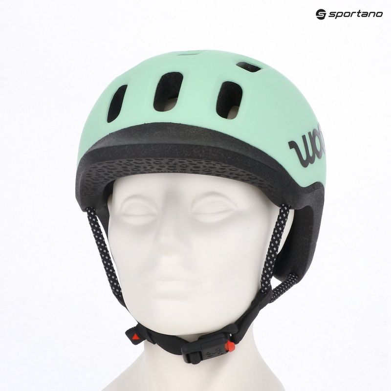 Kask rowerowy dziecięcy woom Ready mint 10