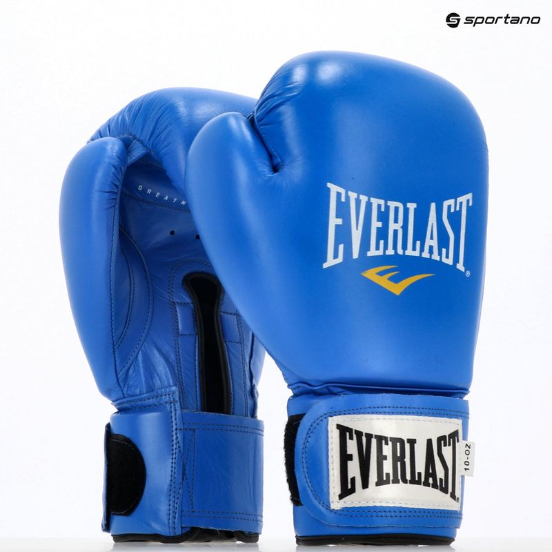 Rękawice bokserskie Everlast USA blue 3