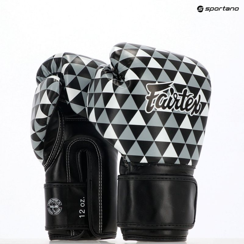 Rękawice boskerskie Fairtex Microfiber Art Prism black 4