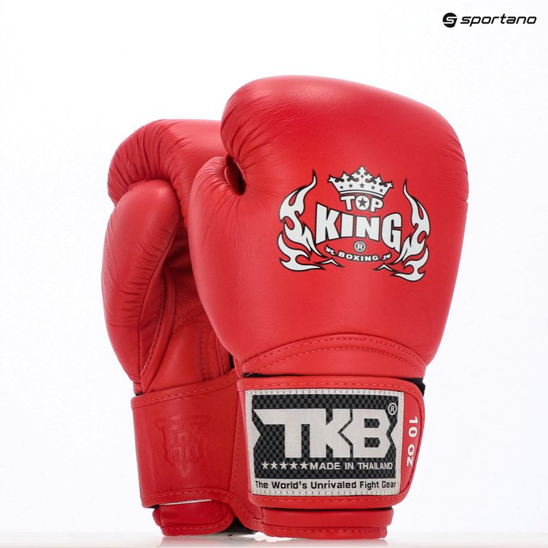 Rękawice bokserskie Top King Muay Thai Super red 3
