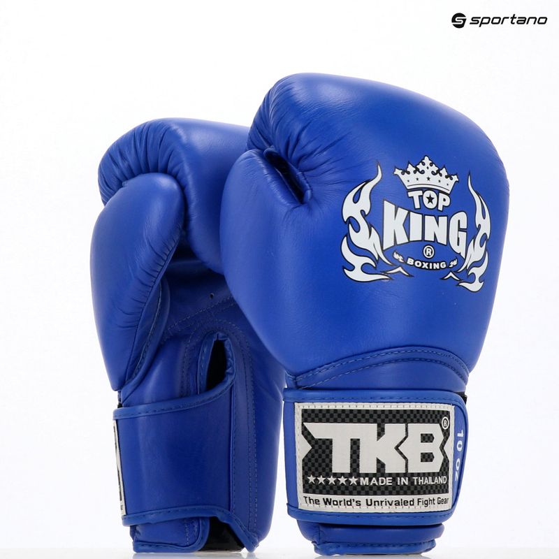 Rękawice bokserskie Top King Muay Thai Super blue 4