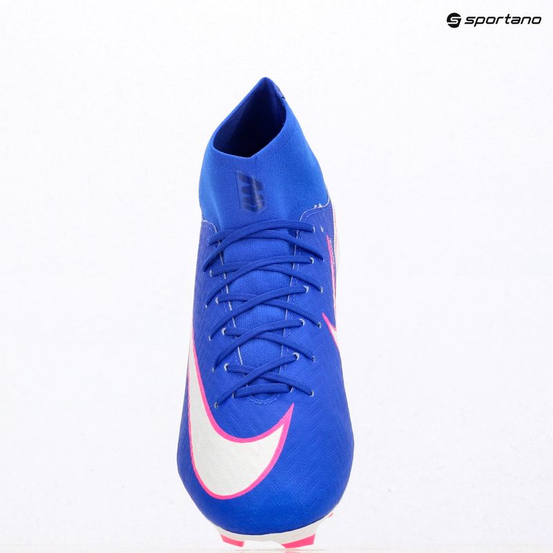 Buty piłkarskie męskie Nike Mercurial Superfly 10 Academy FG/MG racer blue/white 12