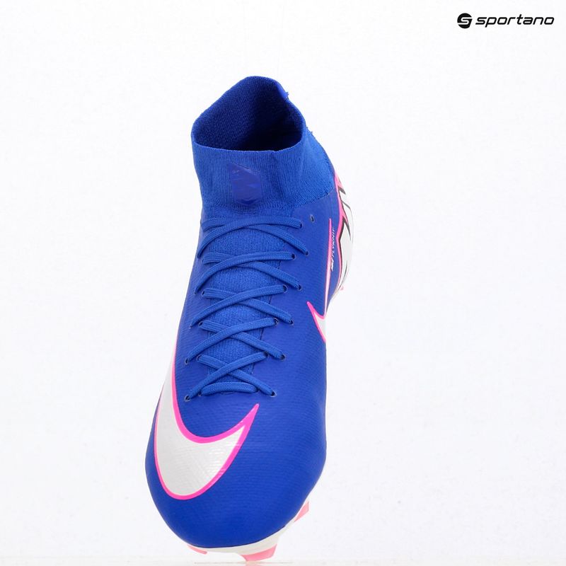 Buty piłkarskie męskie Nike Mercurial Superfly 10 Pro FG race blue/white 12
