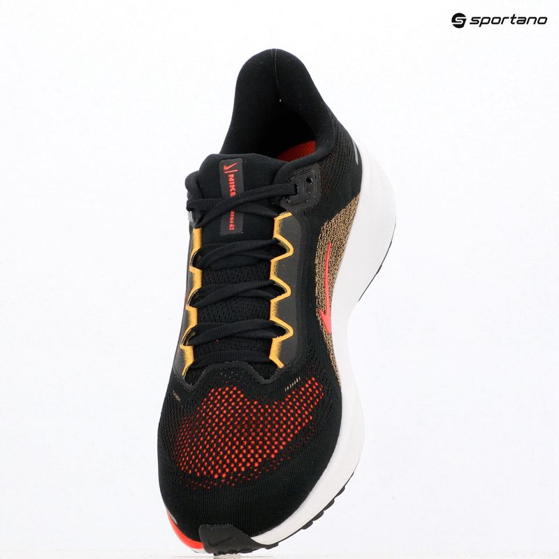 Buty do biegania męskie Nike Pegasus 41 black/topaz gold/bright crimson 12