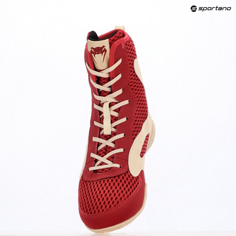 Buty bokserskie męskie Venum Contender Boxing ruby red/ivory 13