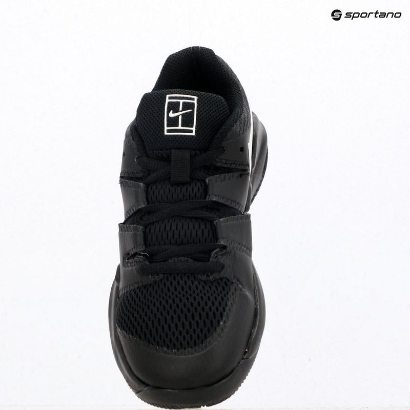 Buty do tenisa dziecięce Nike Court Vapor X Jr black/volt/white 11