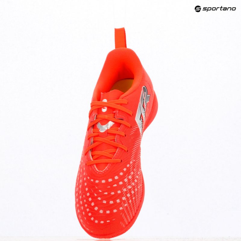 Buty piłkarskie dziecięce PUMA Future 9 Play IT Jr glowing red/puma white/puma black/puma silver 10