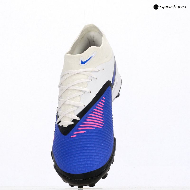 Buty piłkarskie męskie Nike Phantom 6 High Academy TF racer blue/white/pink blast 11