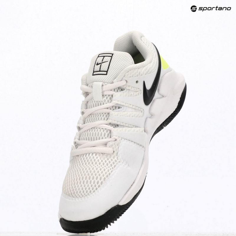 Buty do tenisa dziecięce Nike Court Vapor X Jr white/volt/black 10