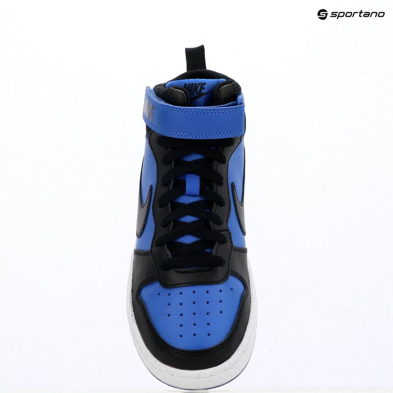 Buty dziecięce Nike Court Borough Mid 2 game royal/white/black 11
