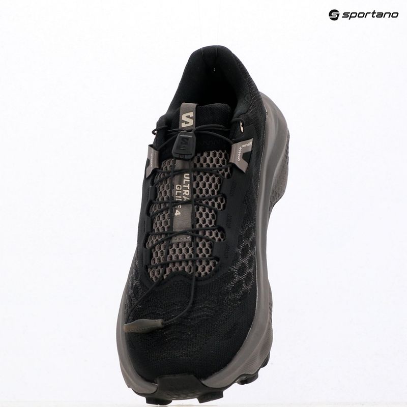 Buty do biegania męskie Salomon Ultra Glide 4 black/dark gull gray/silver cloud 10