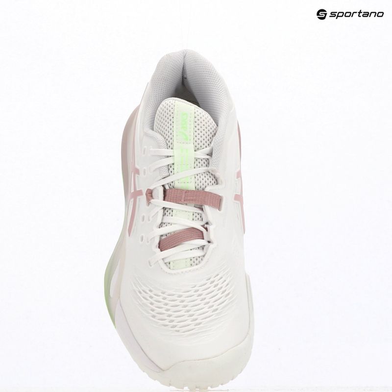 Buty do tenisa damskie ASICS Gel-Resolution X W white/morganite 9