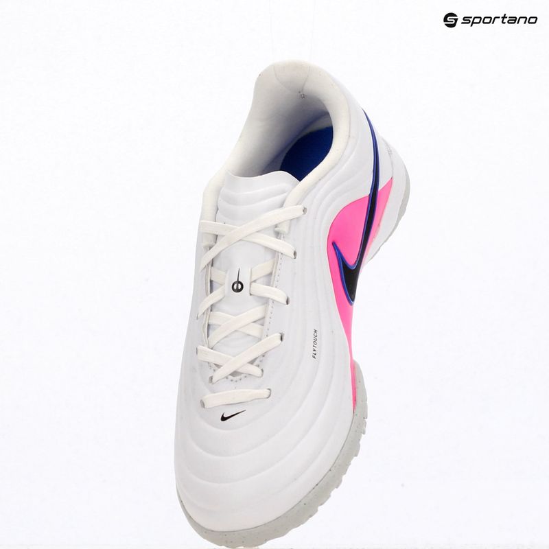 Buty piłkarskie dziecięce Nike Tiempo Maestro Academy Jr TF white/racer blue/pink blast/black 11