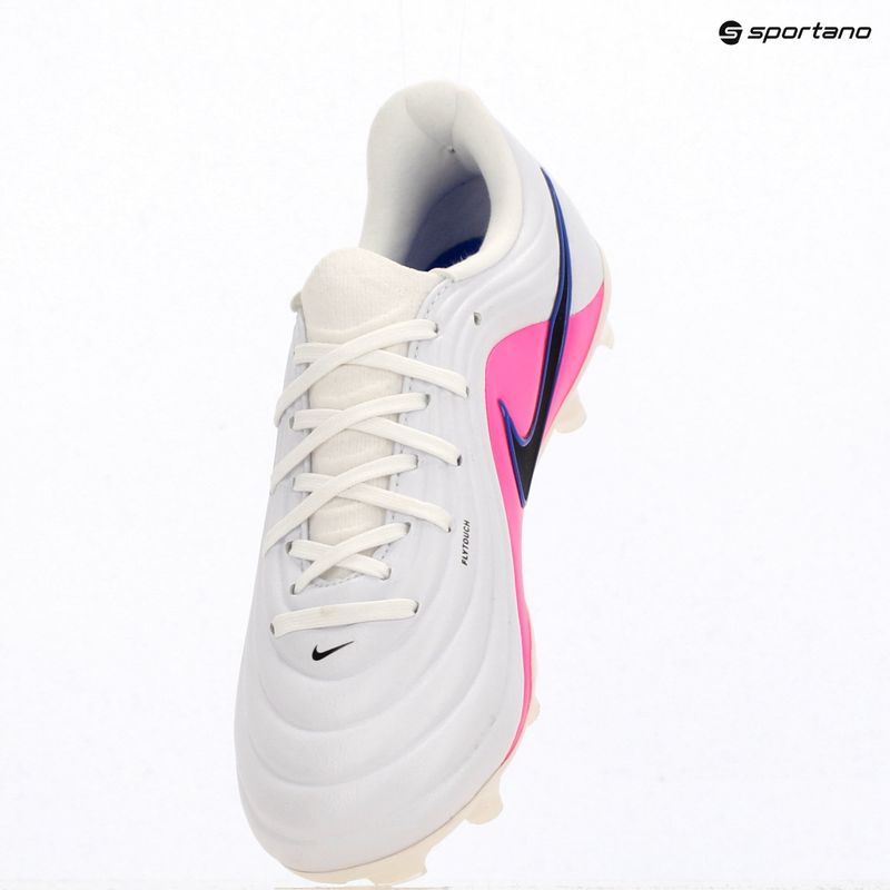 Buty piłkarskie dziecięce Nike Tiempo Maestro Academy Jr FG/MG white/racer blue/pink blast/black 11