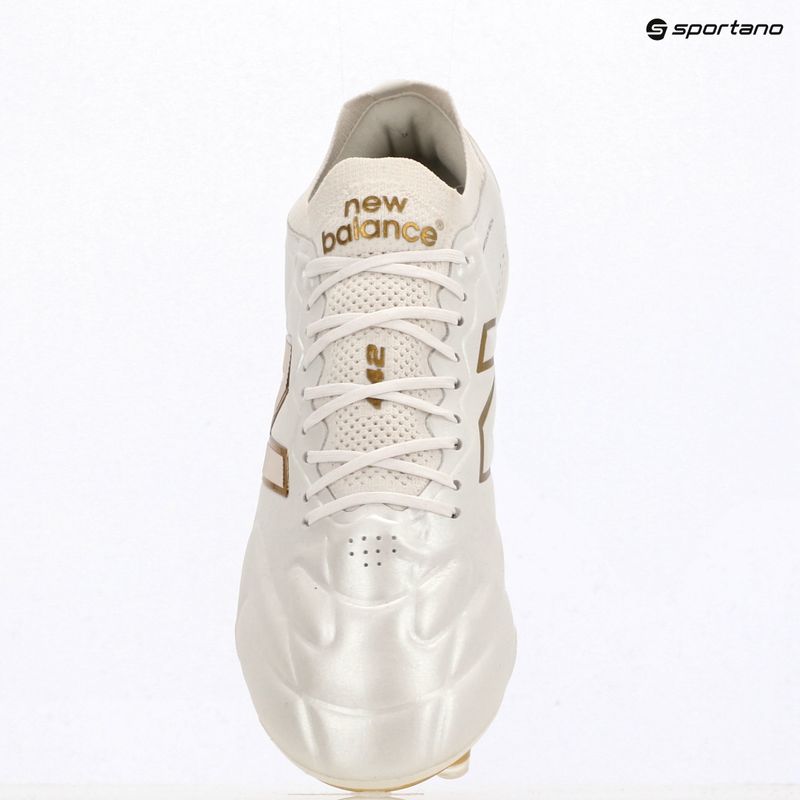 Buty piłkarskie New Balance Elite V3 FG sea salt multi/gold metallic 9