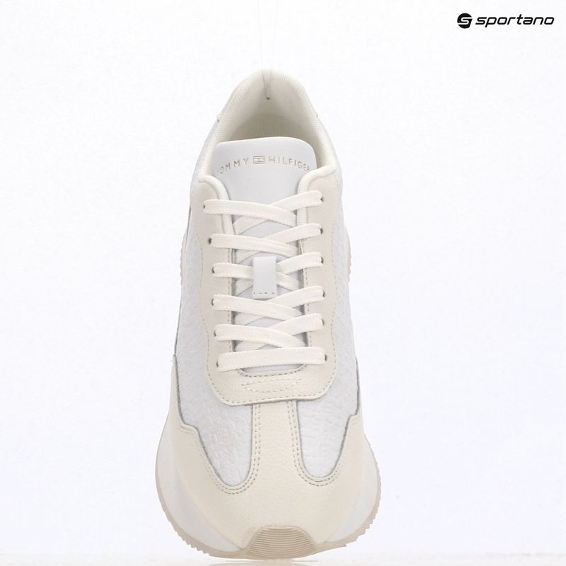 Buty damskie Tommy Hilfiger Chic Monogram Runner white/ecru 9