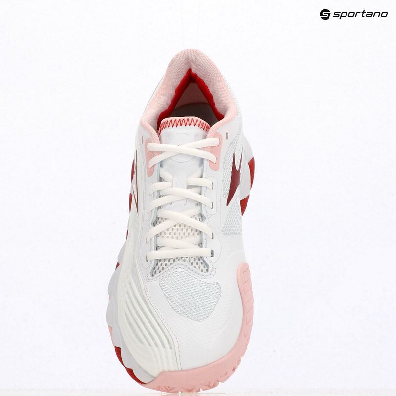 Buty do tenisa damskie Mizuno Wave Enforce Tour 2 CC white/pinkesque/barbados/cherr 9