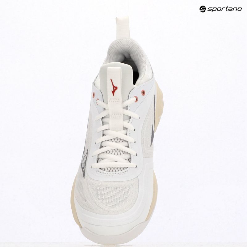 Buty do siatkówki Mizuno Wave Luminous 3 white/rose elegance/lava falls 9