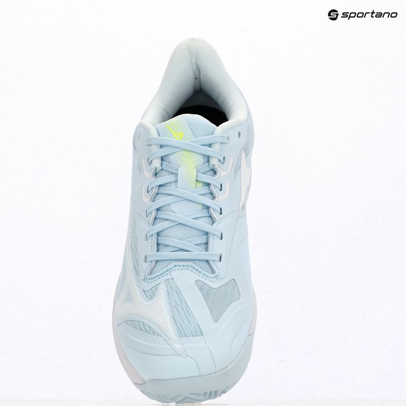 Buty do tenisa damskie Mizuno Wave Exceed Court CC W ice water/lightning yellow/anc 9