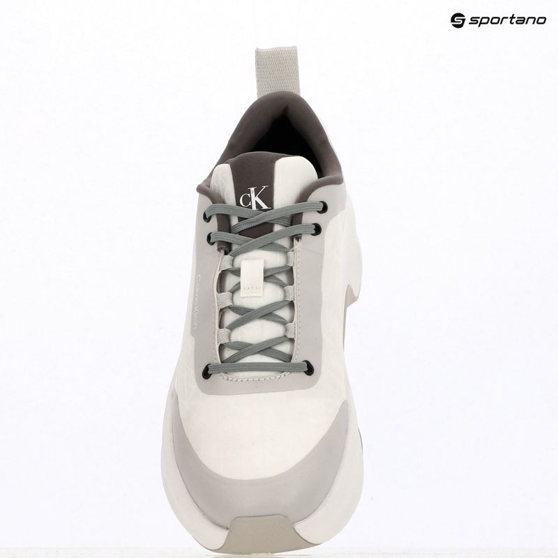 Buty męskie Calvin Klein Chunky Runner Laceup Mix Aop white/granite road/granite gray 9