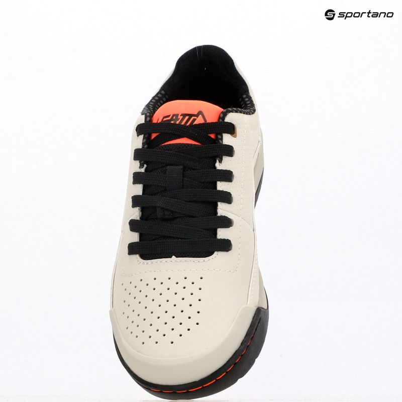 Buty rowerowe platformy damskie Leatt Flat 2.0 W cream white 9