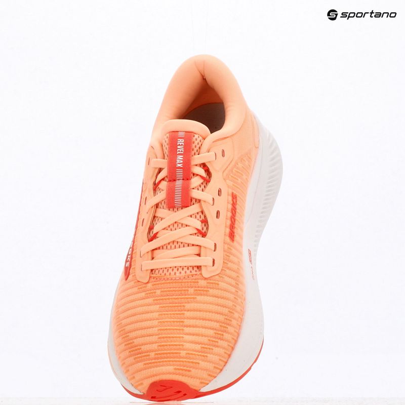 Buty do biegania damskie Brooks Revel Max peach echo/white 10
