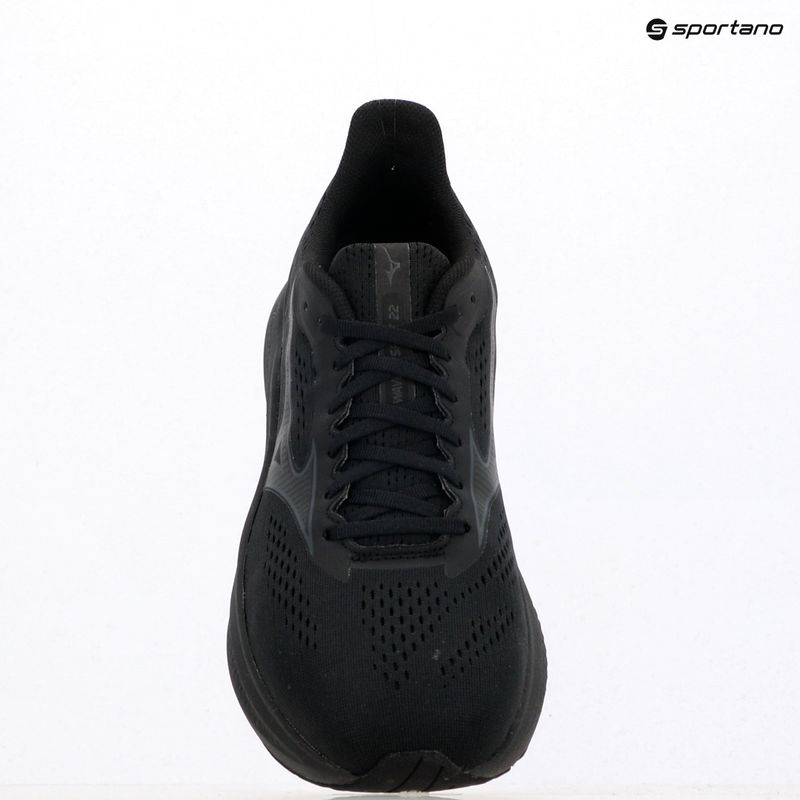Buty do biegania męskie Mizuno Wave Inspire 22 Wide black/black sand/black 9