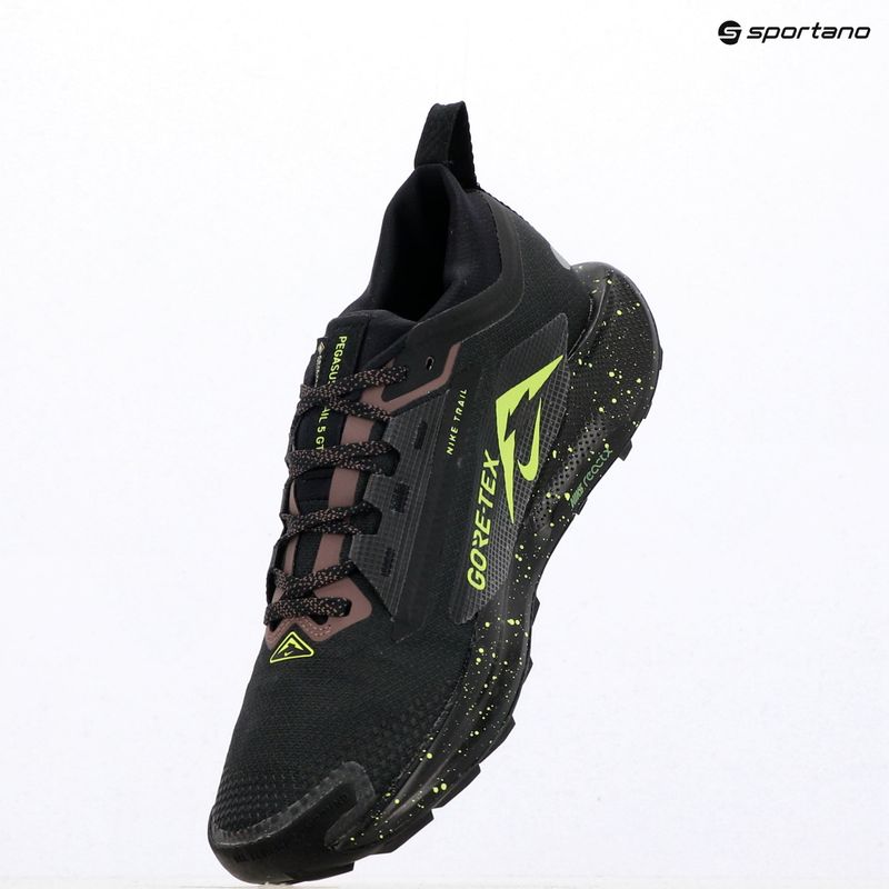 Buty do biegania męskie Nike Pegasus Trail 5 GORE-TEX black/phantom/tattoo/volt ice 9