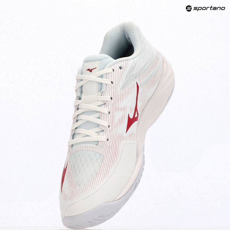 Buty do siatkówki damskie Mizuno Lightning Select white/rose elegance/lava falls 9