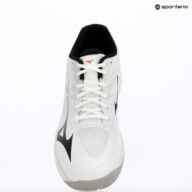 Buty do siatkówki Mizuno Lightning Select white/black/fiery red 12