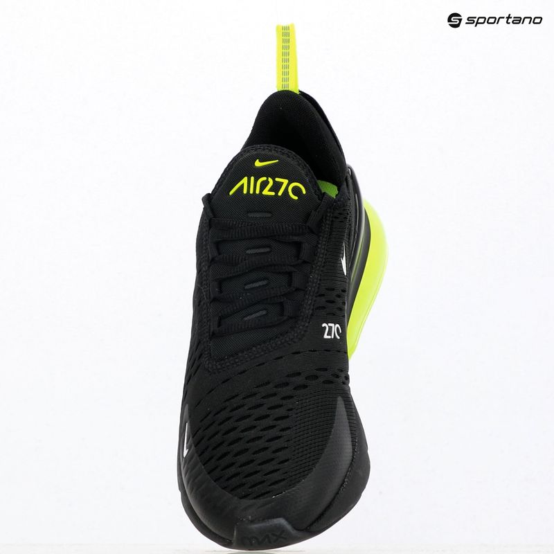 Buty męskie Nike Air Max 270 black/volt/reflect silver/white 10