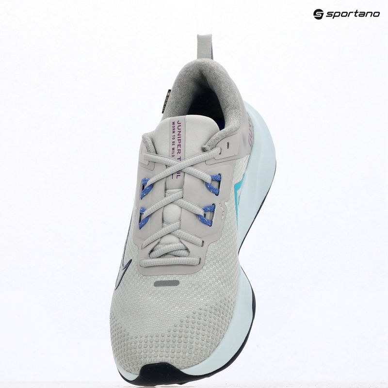 Buty do biegania męskie Nike Juniper Trail 2 GORE-TEX grey fog/sapphire/midnight navy 9