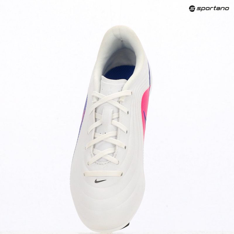 Buty piłkarskie dziecięce Nike Tiempo Maestro Club Jr FG/MG white/racer blue/pink blast/black 19