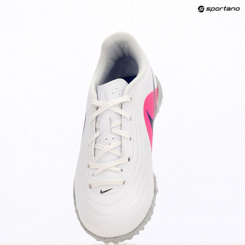 Buty piłkarskie dziecięce Nike Tiempo Maestro Club Jr TF white/racer blue/pink blast/black 18