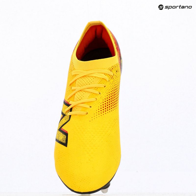 Buty piłkarskie New Balance Furon Elite V8 SG punch yellow/black 100/fire cracker 9