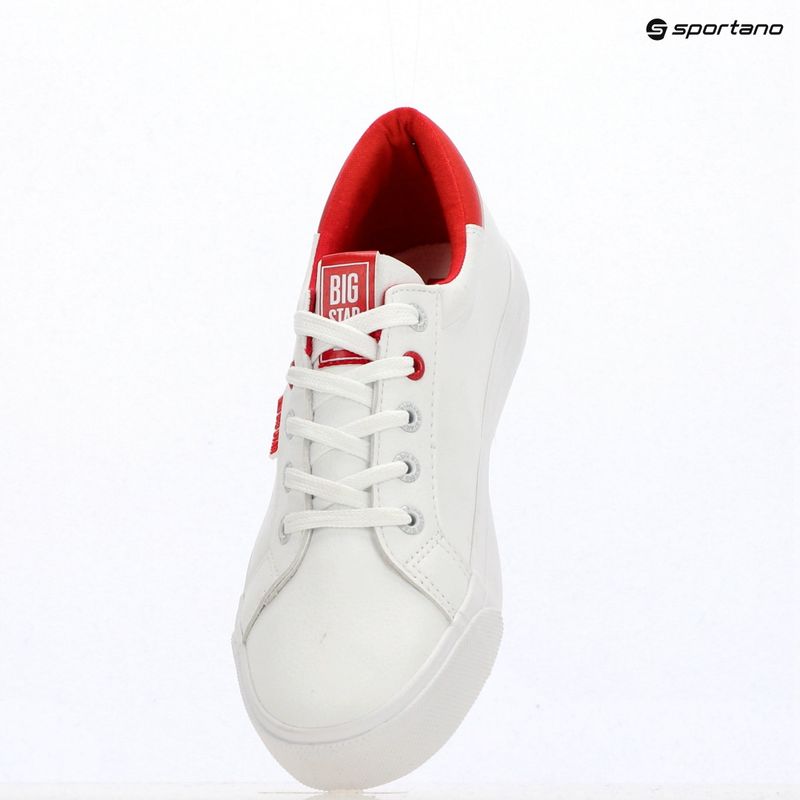 Trampki damskie BIG STAR EE274311 white/red 9