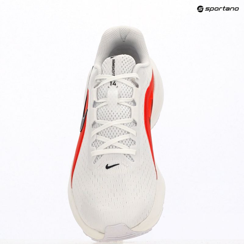 Buty do biegania męskie Nike Downshifter 14 white/summit white/bright crimson/black 10