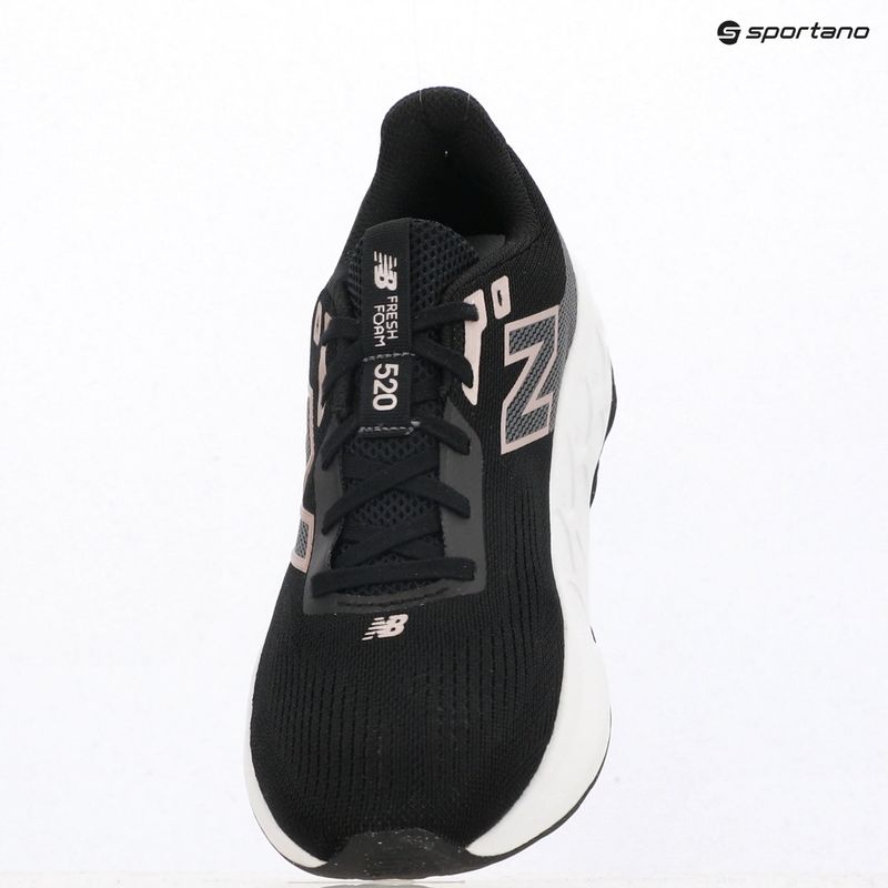 Buty do biegania damskie New Balance Fresh Foam 520's V9 black/castlerock/silver metallic 9