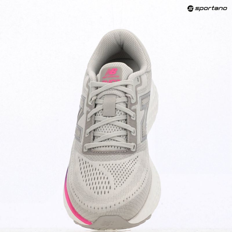 Buty do biegania damskie New Balance Fresh Foam Evoz V4 grey matter/pink heat/blue oyster 9