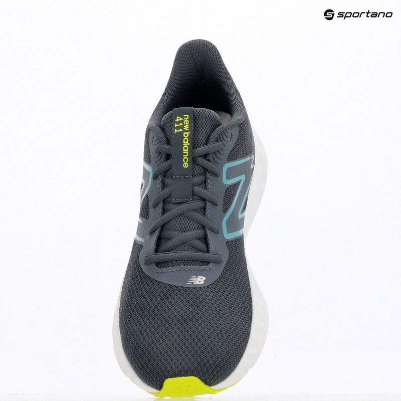 Buty do biegania męskie New Balance Fresh Foam 411's V3 graphite/alkaline green/faded teal 9