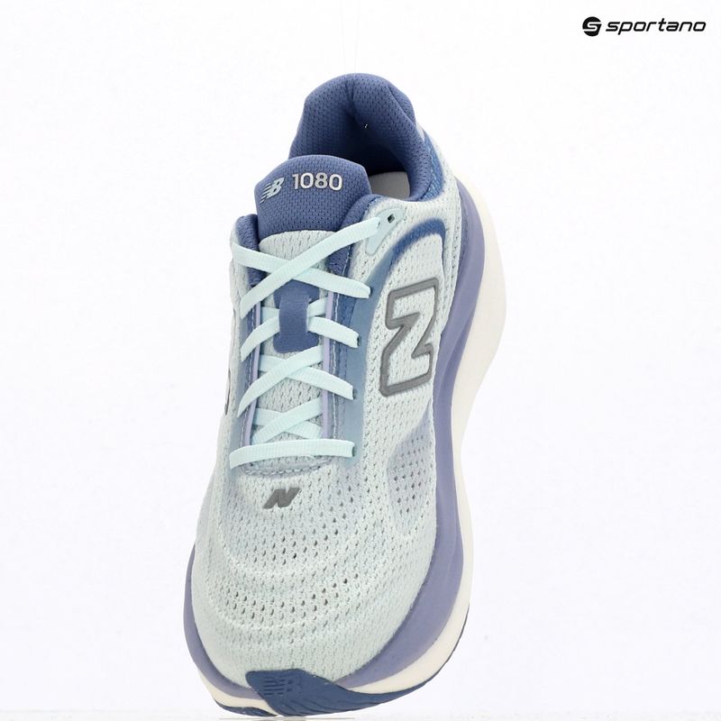 Buty do biegania damskie New Balance 1080's V15 glint blue/silver metallic/fairweather blue 11